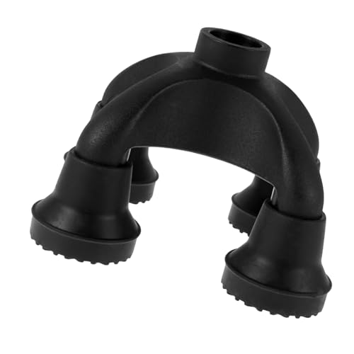 FOMIYES Trekking Pole Replacement Tip Non Slip Crutch Pad for Stability Durable Walking Cane Tip Enhanced Grip Hiking Pole Accessory