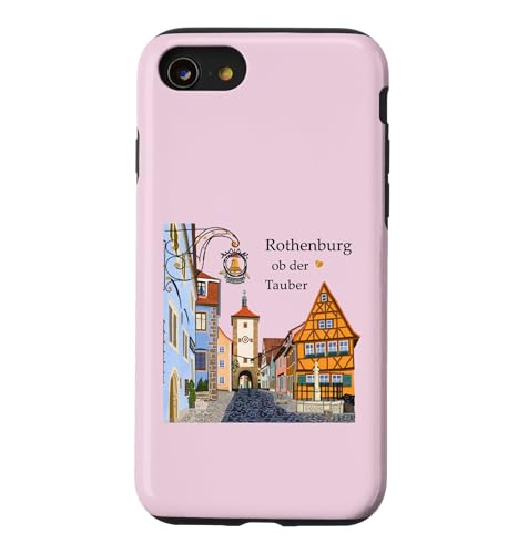 �h�C�c�A�o�C�G�����B�A���[�e���u���N�E�I�v�E�f�A�E�^�E�o�[�A��`�� Rothenburg ob der Tauber �X�}�z�P�[�X iPhone SE (2020) / 7 / 8 �p