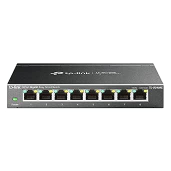 TP-Link TL-SG108E 8-portars Gigabit nätverksswitch