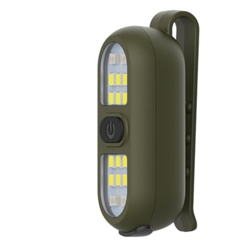 Luces de circulación nocturna al aire libre, luces de corredor for seguridad nocturna, luces de seguridad recargables impermeables, linterna con clip for manos libres, luces LED for correr for corredo