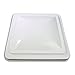 Leisure Coachworks 14 Inch RV Roof Vent Cover Universal Replacement Vent Lid White for Camper Trailer Motorhome (White 1-Pack)