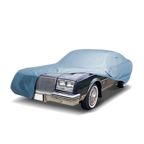 Image of iCarCover Premium Car Cover for 1979-1985 Buick Riviera Heavy Duty Waterproof All-Weather Automobiles Custom Fit Indoor Outdoor UV Snow Protection Covers with Straps and Bag