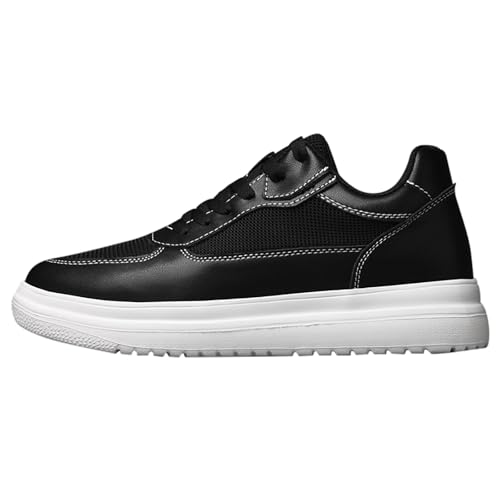 Generisch Zapatillas deportivas para hombre, zapatillas de ascensor para aumentar la altura, plantilla de 6 cm, zapatos para correr, zapatos de ocio, hombres, deportes transpirables, cómodos, zapatos