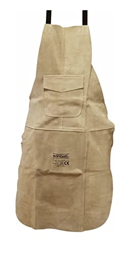 Beige Welders Welding Safety Apron