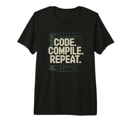 Code Compile Repeat T-Shirt