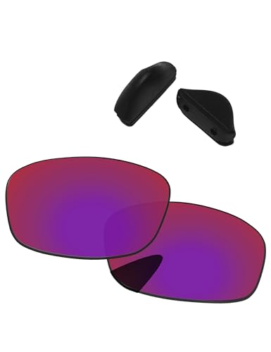 Image of Replacement Lenses & Nose Pads for Oakley Fives Squared(4+1) OO9238 54mm - Precise Fit, UV Block, Impact Resistant