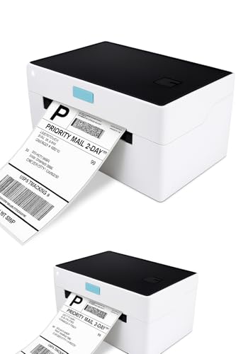 Em Yeraz Thermal Label Printer Set,USB- WiFi High Speed Shipping