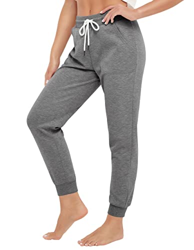 SPECIALMAGIC Jogginghose Damen Sporthose Lang Yoga Hosen mit Taschen Jogginghose Freizeithose Laufhosen Sweatpants Trainingshose Fitness Cover