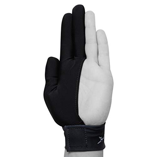 Gant de billard Renzline Player main gauche accessoire billard vert noir