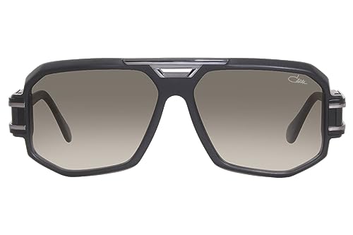 Cazal Legends 675 002 Sunglasses Men's Black/Gunmetal/Green Gradient 60mm2