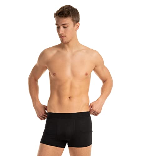 Image of dockstreet Ultra Soft, 100% Cotton Smooth Boxer Brief Comfortable Stretchable /Soft Fabric Brief Trunk Styled Underwear for Men