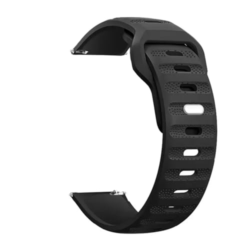 [�����ȓX] 22 20 �~�����[�g�����j�o�[�T���X�|�[�c�V���R���X�g���b�v Amazfit T-Rex 3 �v���w���I/Bip 6 5 3/�o�����X 2/GTS/GTR 4 3 2 �����p�X�g���b�v(Black,20mm)