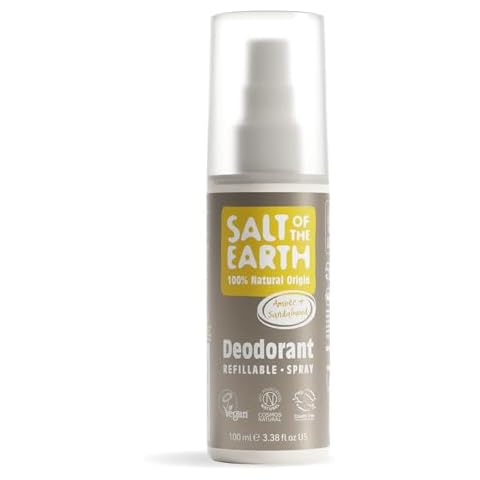 Salt of the Earth Refillable Natural Deodorant Spray Cover
