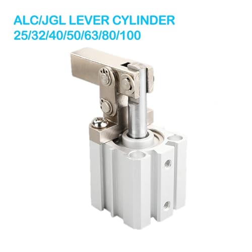 Cilindro de sujeción ALC-32 con brazo basculante de compresión estable y segura 3