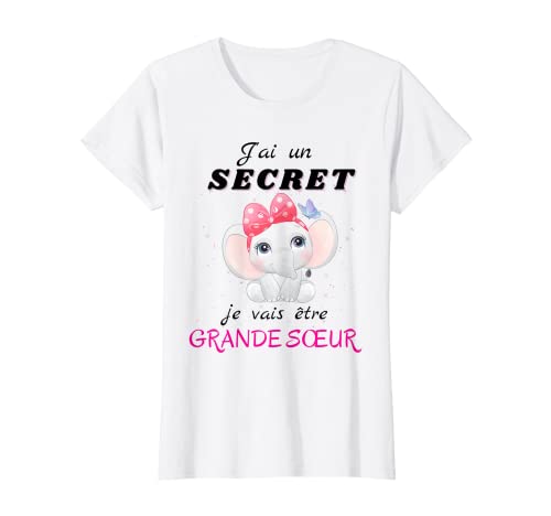 Niña pronto gran hermana - Regalo de Annonce Future Camiseta