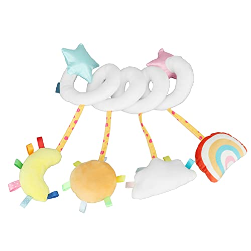 Brinquedos para Carrinho de bebê, Brinquedos para Assento de Carro Infantil Pendurados Macios e Comp
