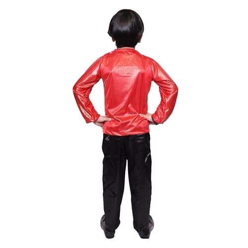 Image of Kaku Fancy Dresses Lycra T-Shirt For Kids, Dance Costume For Boy & Girls