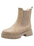 Marco Tozzi Damen 2 26437 45 Chelsea Stiefel, Beige, 38 EU