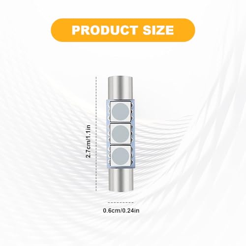 10 luces LED para visor de auto T6 5050 28mm miniatura 2