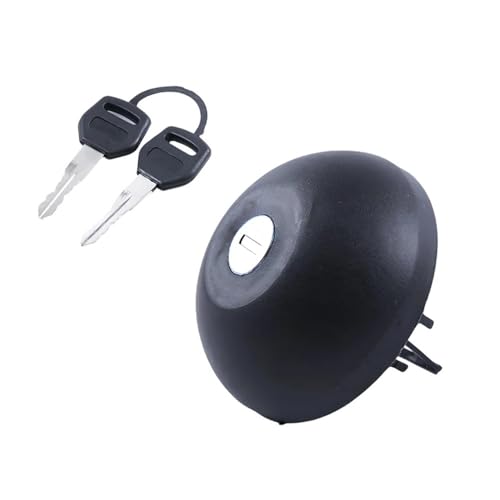Bouchon de réservoir d'essence étanche avec double clé de sécurité pour auto - 2