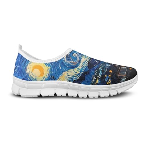 JoyLamoria Bright Blossom Walking Shoes Travel Clog Slip on Causal Loafer with Floral Print Fashion Sneakers for Men Women4
