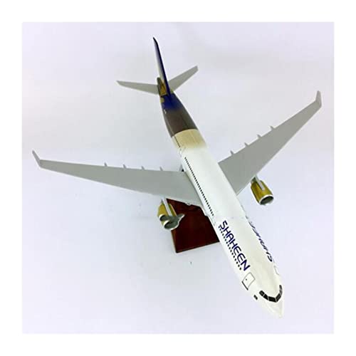 Modèle d'avion de ligne Airbus A330-300 en alliage robuste avec socle - 5