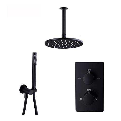Système de douche dissimulé sécurité thermostatique anti-brûlure