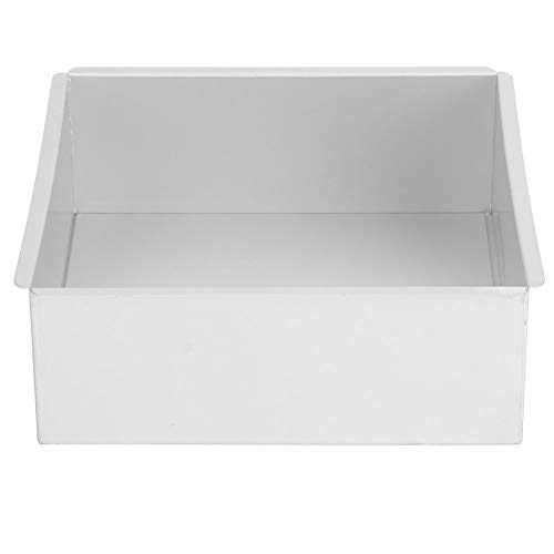 Syrisora Mold Cake Mold Anodized Aluminum Square Shape Baking Cake Mold Mousse Cake Bread Mould with Removable Bottom Cake Tool - Image 2