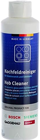 Glaskeramikreiniger für Kochfelder aus Keramik, Induktion und Edelstahl - 250 ml