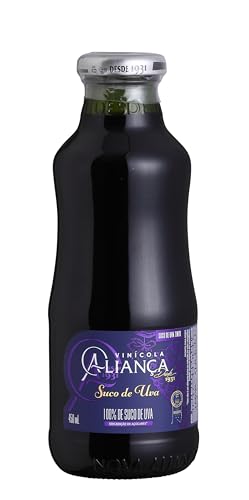 Nova Aliança Suco De Uva Tinto Integral Alianca Cx 450 Ml