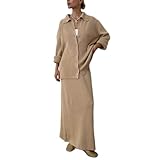 Style : Ce confortable ensemble pull et jupe est élégant et sexy, et peut être associé à des baskets et à une veste en jean ample pour un style streetwear tendance.