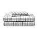Eddie Bauer - Queen Sheets, Cotton Flannel Bedding Set, Brushed For Extra Softness, Cozy Home Decor (Beacon Hill Ivory, Queen)