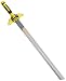 NERF Thunder Fury N-Force Toy Sword -- Foam Blade with Plastic Core -- 31.5 in. (80cm) Long -- for Kids Teens, Adults (Yellow) (Amazon Exclusive)