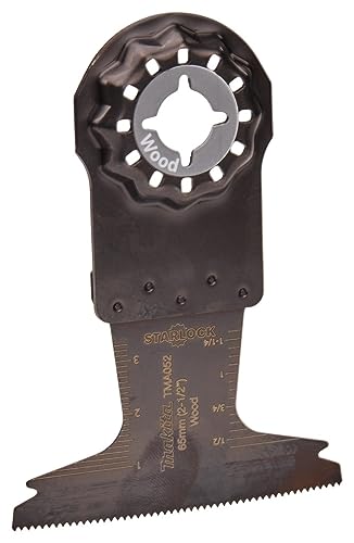 Makita B-64864 Multi-Tool Starlock Plunge Cut Saw Blade Tma052 HCS, Black - Image 2