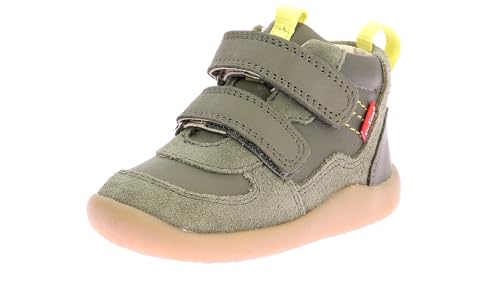 Kickers Kickfresho, Zapatillas Unisex niños, Verde, 18 EU