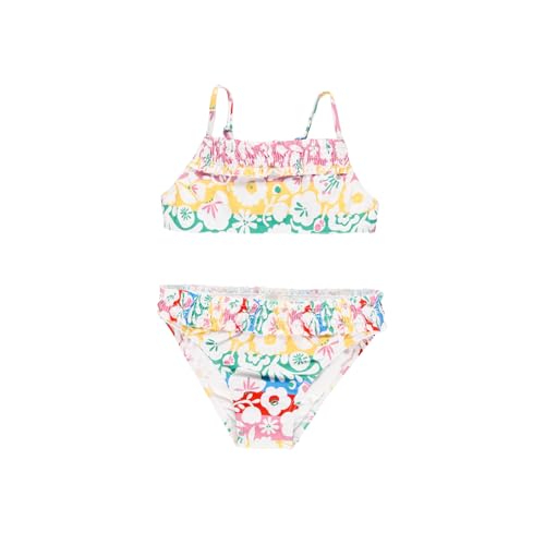 boboli Bikini Niña– Traje de Baño Niña – Dos Piezas - Ropa de Regalo – para niñas y Adolescentes de 6 años a 12 años (Estampado Flores, 8 años)