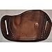 Brown Leather Belt Slide Gun Holster for Ruger LCP .380