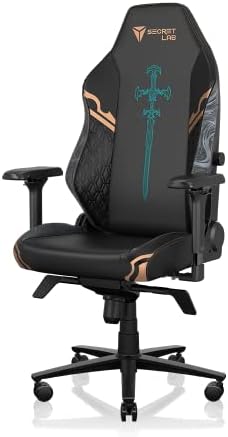 Secretlab TITAN Evo 2022 Viego Gaming Chair - Reclining - Ergonomic & Comfortable Computer Chair with 4D Armrests - Magnetic Head Pillow & Lumbar Support - Small - Black/Green - PU Leather