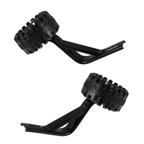 1 Pair Training Wheels: 16 Inches For Children Bicycle Stabilizer Mute Wheel Bicycle Stabilizer Mounted For Bike Accessories Black