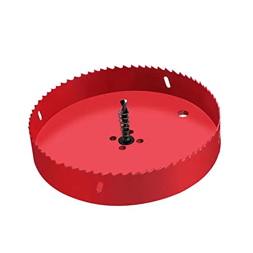 Astp&Fh Hole Saw (102Mm) Metal Wood Hole Saw Drill Bit Teeth Cutting For Smooth Cutting Of Wood Hole Boards, Corn Hole Boards, Thin Metal Plastic Fiber Boards #TOP2