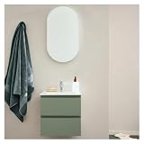 MOB-IN Mobile lavabo Sorrento sospeso 45 cm con piano in ceramica