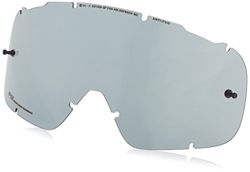 Fox Racing Air Defence Adult Replacement Lens Motox/Off-Road/Dirt Bike Motorcycle Eyewear Accessories - Grey/One Size