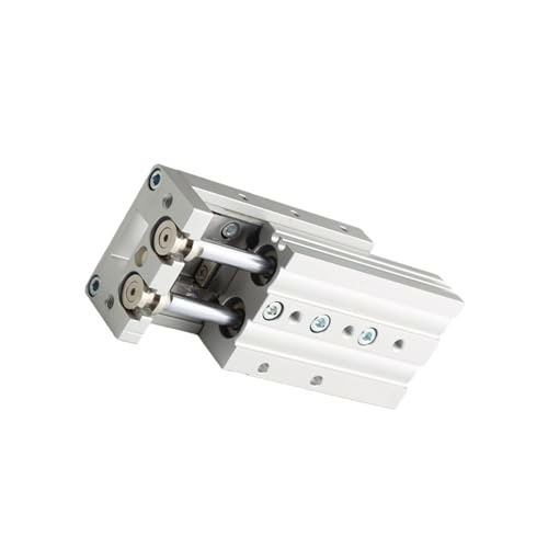 Vérin pneumatique MX20L-50C linéaire compact avec table de guidage intégrée - 4