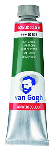 VAN GOGH Talens Acrylfarben, 40 ml Tube, 623 SaftgrĂĽn