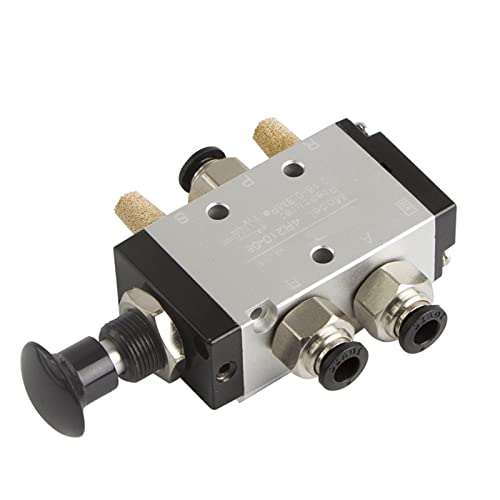 Vanne pneumatique 3R210-08 à commande manuelle avec raccords 6mm