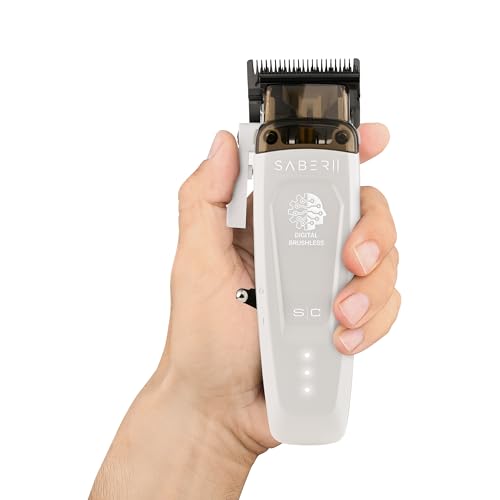 Tondeuse professionnelle Saber pour dégradés parfaits et coupe nette