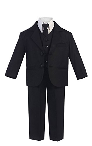Little Gents Boys Suits Black - Boys Suit, Kids Suit For, Black, Size 20 Husky #TOP9