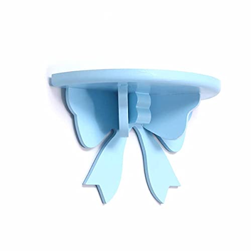 Zerodeko Wooden Semicircle Storage Shelf Wall Rack Nordic Style Floating Shelf for Kids Room Bedroom Living Room Kitchen Books Dolls Flower Pots Wall Storage Holder