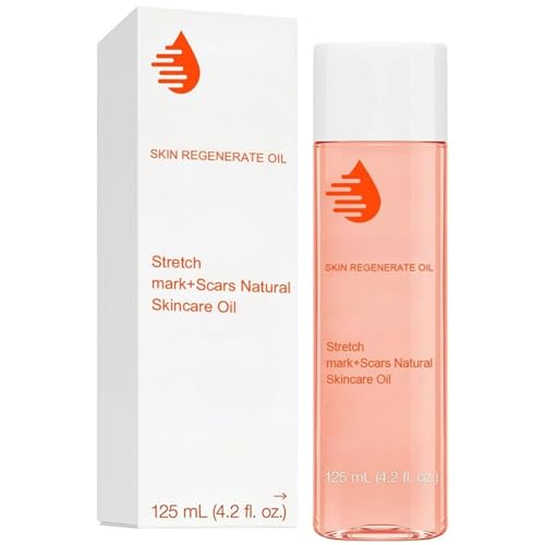 125ml Stretch Mark Oil for Pregnant Women & Post-Surgery Scar Cream | Reduces & Fades Scars & Stretch Marks | Moisturizes & Nourishes Skin | Dermatologist Recommended