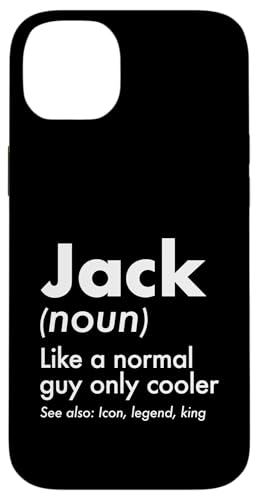 Jack Like A Normal Guy Only Cooler Legend King �t�@�[�X�g�l�[�� �X�}�z�P�[�X iPhone 14 Plus �p